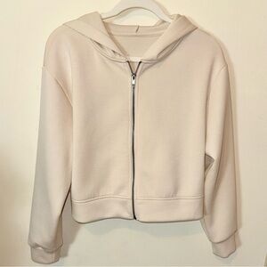 A New Day Cream Zip-Up Hoodie